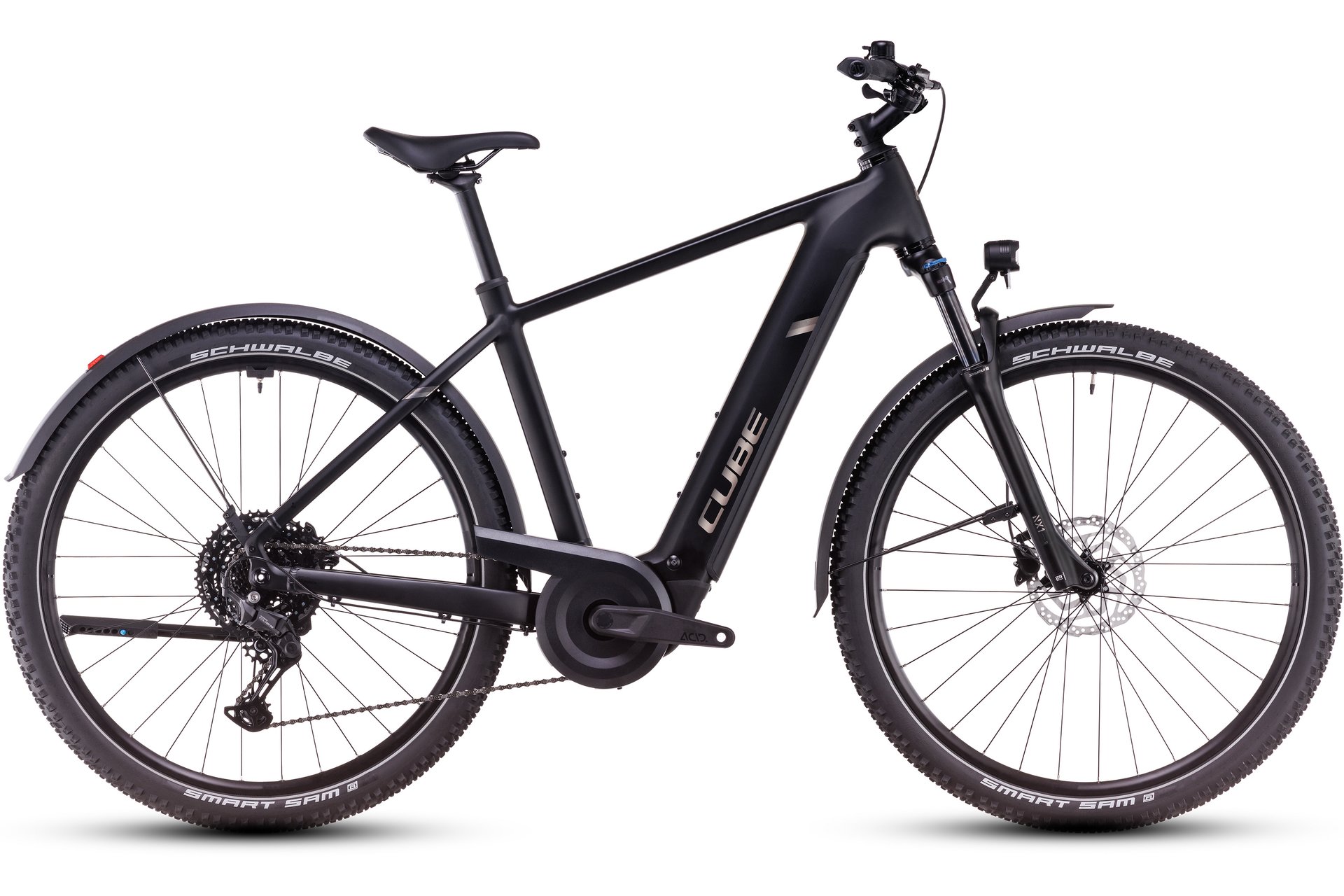 Cube Nuride Hybrid Pro 800 Allroad - 800 Wh - 28 Zoll - Diamant - 2025